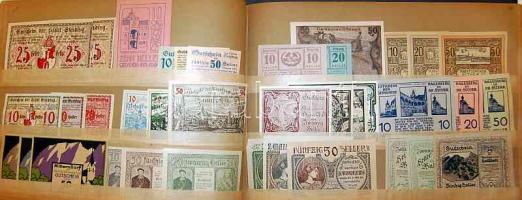 Ausztria 1920-as évek 1422db szükségpénz, mind különféle! T:igen kevés kivétellel I !