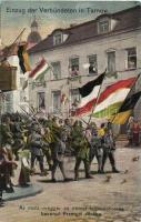1915 Az osztrák-magyar és a német felmentősereg bevonul Przemysl várába / Einzug der Verbündeten / WWI entry of the allied Austro-Hungarian and German troops, K.u.K. soldiers (EB)