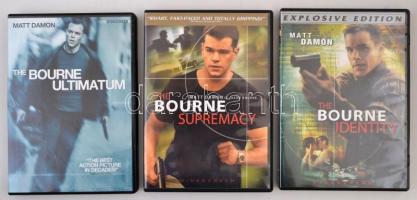 The Jason Bourne Collection, 3 db film és bónusz CD + Jason Bourne útlevél, díszdobozban