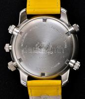 Festina M3510 Analog Chronograph Alarm Timer férfi karóra, gyári bőr szíjjal, szép állapotban, erede...