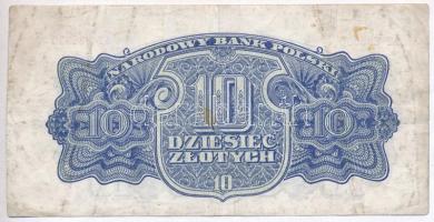 Lengyelország 1944. 10Zl T:III,III-
Poland 1944. 10 Zlotych C:F,VG