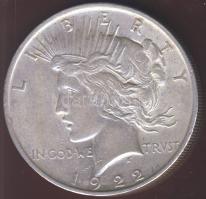 USA 1922. 1$ Ag T:2-/3+