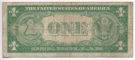 Amerikai Egyesült Államok 1935-1945. (1935)  1$ "Silver Certificate - kisméretű", kék pecs...