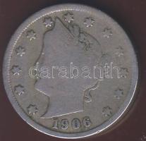 USA 1906. 5c "Liberty" T:3