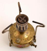 Régi svéd gyorsfőző, jelzett, m: 17 cm, d: 10 cm