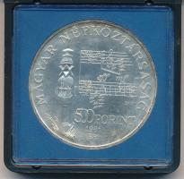 1981. 500Ft Ag "Bartók Béla" MNB tokban T:BU 
Adamo EM62