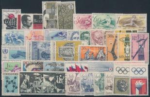 1966-1967 8 klf sor + 8 klf önálló érték, 1966-1967 8 set + 8 stamps