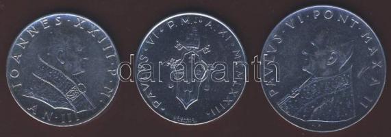 Vatikán 1961+1973. 50L 2klf + 1964. 100L T:1/2