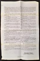 cca 1860 Sopron, Seltenhoffer harangöntő és tűzoltószergyár 2db képes hirdetménye magyarul és németü...