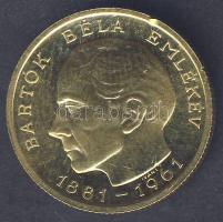 1961. 50Ft Au "Bartók" 3,838g T:P pici ph. Csak 2500db!