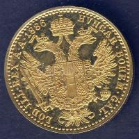 Ausztria 1886. 1D Au 3,49g T:1