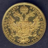 Ausztria 1871A 1D Au 3,49g T:1