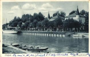 Siófok - 6 db képeslap közte 2 modern lappal / 6  postcards with 2 modern