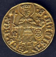 I. Mátyás 1458-1490. Aranyforint Au 3,53g Éh 531 (1458-1470) Érdekes verethiba "Mathias helyett Mathas" T:2-/3+ R!