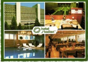 Budapest XIV. Népstadion - 5 db MODERN képeslap / 5 MODERN postcards