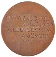 Bajnok Béla (1937-) DN "Gyula / 'Használd fel a mát, hogy szebb legyen a jövőd!' Eötv...