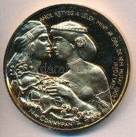 Tóth Sándor (1933-) 1995. "Nagykállói Magy. Kir. Országos Tébolyda 1895-1995" aranyozott B...