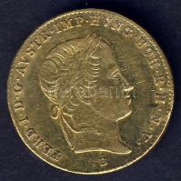 Ausztria/magyar verdejel 1847B 1D Au 3,49g T:2/3+