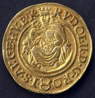 1595KB Aranyforint Au 3,43g II.Rudolf T:2