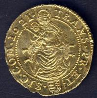 Erdély 1621KB 1Dukát 3,49g Bethlen Gábor T:2 hajlott RR!!