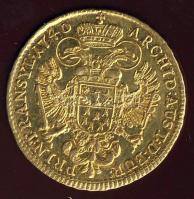 Erdély 1740. 1D Au 3,49g VI.Károly T:1/2