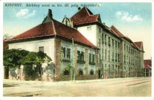 Budapest XIX. Kispest, Wekerle telep - 8 db modern reprint képeslap / 8 modern reprint postcards