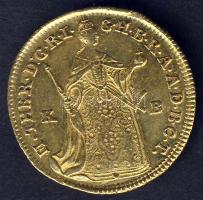 1765KB 1D Au 3,49g Mária Terézia T:2/2-