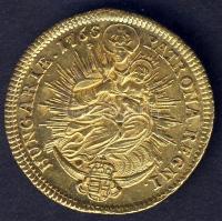 1765KB 1D Au 3,49g Mária Terézia T:2/2-