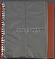 Nagy alakú képeslap album 208 férőhellyel / Big sized postcard album for 208 postcards (32 cm x 26 c...