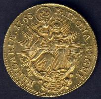 1765KB 2D Au 7g Mária Terézia T:2/2-