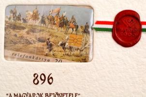 Millecentenárium - Feszty: Jubileumi telefonkártya 1996. Használatlan, limitált kiadású telefonkárty...