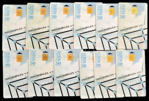 Óriási, 6235 darabos, sokpéldányos magyar telefonkártya gyűjtemény. Katalógusszám szerint rendezve, ...