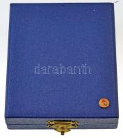 DN "Stephanus Rex" Szent István király portréját ábrázoló, jelzetlen Ag emlékplakett, ered...