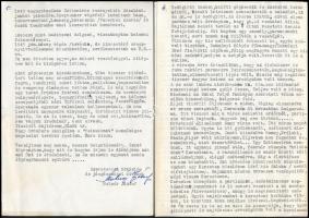 1985 Katonaságnál szolgált bajtársa hosszú, személyes levele Boldizsár Ivánnak