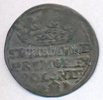 Lengyel Királyság 1528. 1Gr Ag I. Zsigmond Krakkó (1.91g) T:3 patina  Poland 1528. 1 Grossi Ag Sigismund I Krakow (1.91g) C:F patina  Kopicki 419.