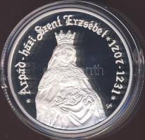 2007. 5000Ft Ag "Árpád-házi Szent Erzsébet" T:PP Csak 8000db, tanúsítvánnyal!