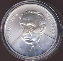 2008. 5000Ft Ag "Teller Ede" T:BU Csak 4000db, tanúsítvánnyal!