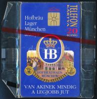 1995 HB sör Használatlan telefonkártya, bontatlan csomagolásban. Csak 4000 pld!