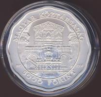 2007. 5000Ft Ag "Debreceni Református Nagytemplom" T:BU Csak 4000db, tanúsítvánnyal!