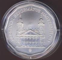2007. 5000Ft Ag "Debreceni Református Nagytemplom" T:BU Csak 4000db, tanúsítvánnyal!