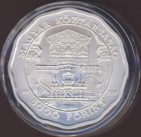 2007. 5000Ft Ag "Debreceni Református Nagytemplom" T:BU Csak 4000db, tanúsítvánnyal!