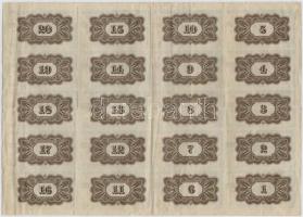 Budapest 1907. "Tisztviselők Takarékpénztára Részvénytársaság" bemutatóra szóló részvénye ...