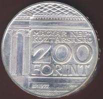 1977. 200Ft Ag "Magyar Nemzeti Múzeum" T:BU