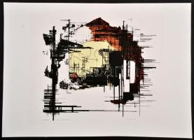 Tátrai jelzéssel: Valahalf. Szitanyomat, papír, 35x49 cm