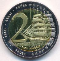 Lengyelország 2011. 2EUR Cu-Ni "II. János Pál" próbaveret T:PP ujjlenyomat 
Poland 2011. ...