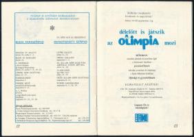 1984 Autóstalálkozó a Kelenföldi Szabadidő Parkban, műsorfüzet, benne sok reklámmal, 20x14 cm