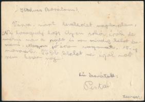 Hudozsnik Begidzsanov: Krasznoje-Cernoje szignált metszet keretben 38x28cm