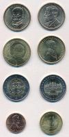 Vegyes: 8xklf forgalmi emlékérme, közte euro, amerikai dollár és dán korona T:1-,2
Mixed: 8xdiff co...