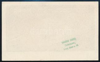 1935 Vadász Endre (1901-1944): Judaika ex libris, , fametszet, papír, jelzettek a fametszeten, hátul...