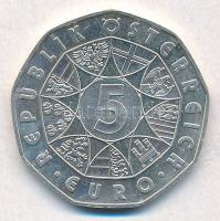 Ausztria 2005. 5E Ag "Sí sport centenáriuma" T:1-,2
Austria 2005. 5 Euro Ag "Centenn...